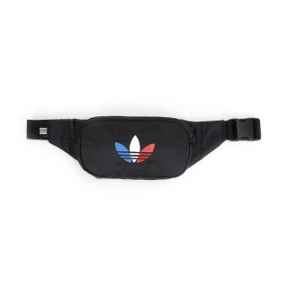 【adidas 愛迪達】TRICLR Waistbag    腰包 斜肩包 經典 三葉草 休閒 輕便 隨身 黑(GN5454)