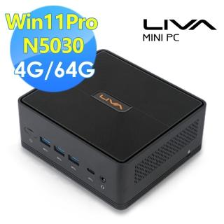 【ECS 精英】LIVA Z2 四核心迷你電腦(N5030/4G/64G/Win11Pro)