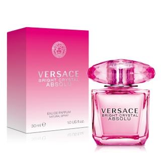 【VERSACE 凡賽斯】絕對•香戀水晶女性淡香精30ml(原廠公司貨)