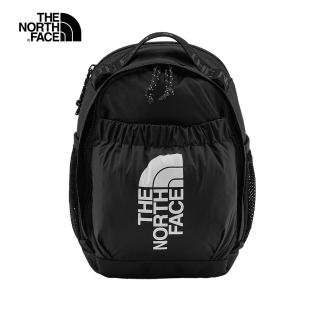 【The North Face】北面男女款黑色便捷收納小巧休閒後背包｜52VRJK3