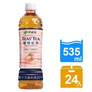 【伊藤園】TEAS TEA 蜜桃紅茶535mlx24入/箱