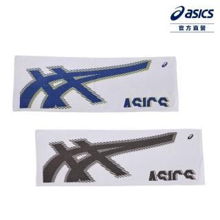【asics 亞瑟士】運動毛巾 男女中性款 訓練 配件(3033B762-100)