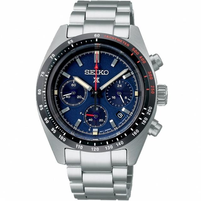 【SEIKO 精工】Prospex SPEEDTIMER 太陽能計時熊貓錶(熊貓/V192-0AF0 四款可選 綜合賣場)618年中慶