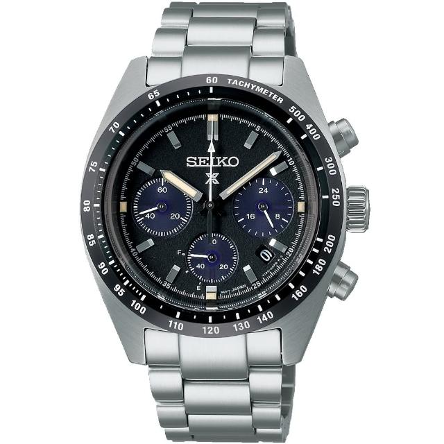 【SEIKO 精工】Prospex SPEEDTIMER 太陽能計時熊貓錶(熊貓/V192-0AF0 四款可選 綜合賣場)618年中慶