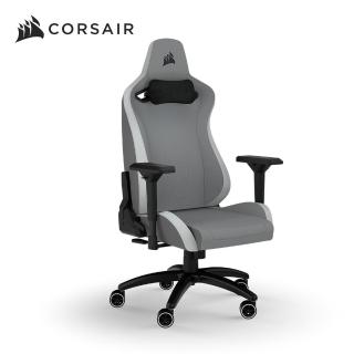 【CORSAIR 海盜船】TC200電競椅-布質款-灰白(含基本安裝)