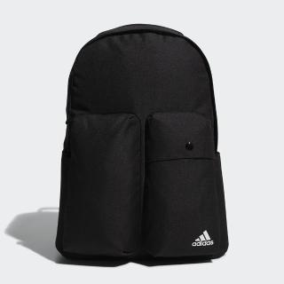 【adidas 愛迪達】後背包 運動包 書包 旅行包 登山包 黑 HP1452