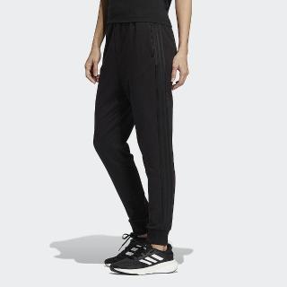 【adidas 愛迪達】長褲 女款 運動褲 亞規 MH 3S FT PANTS 黑 HM7067