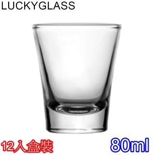 【泰國LUCKYGLASS】韓式烈酒杯80cc(12入組)