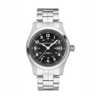 【HAMILTON 漢米爾頓旗艦館】卡其陸戰腕錶42mm(自動上鍊 中性 精鋼錶帶 H70515137)