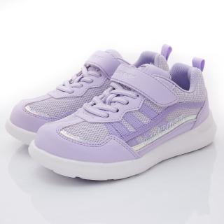 【MOONSTAR 月星】櫻桃家-防水運動機能童鞋(LV11077紫-19-24cm)