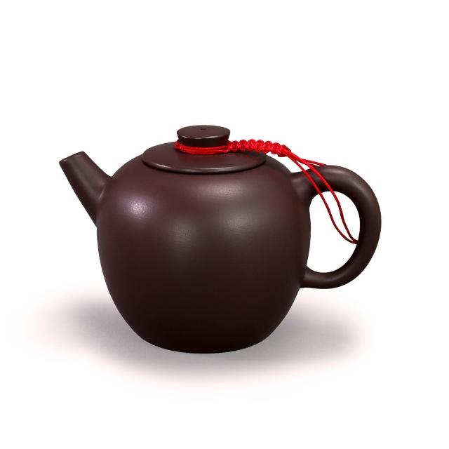 台灣製造】水平壺鶯歌陶藝之美茶具茶壺(朱泥紫砂段泥泡茶壺) - momo