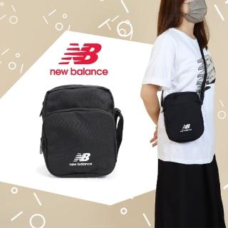 【NEW BALANCE】側背小包 Sling Bag 男女款 黑 白 小方包 休閒 側背 肩背 NB(LAB23017BK)