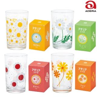 【日本ADERIA】日本製復古昭和系列玻璃杯 任選2款 200ml(玻璃杯)
