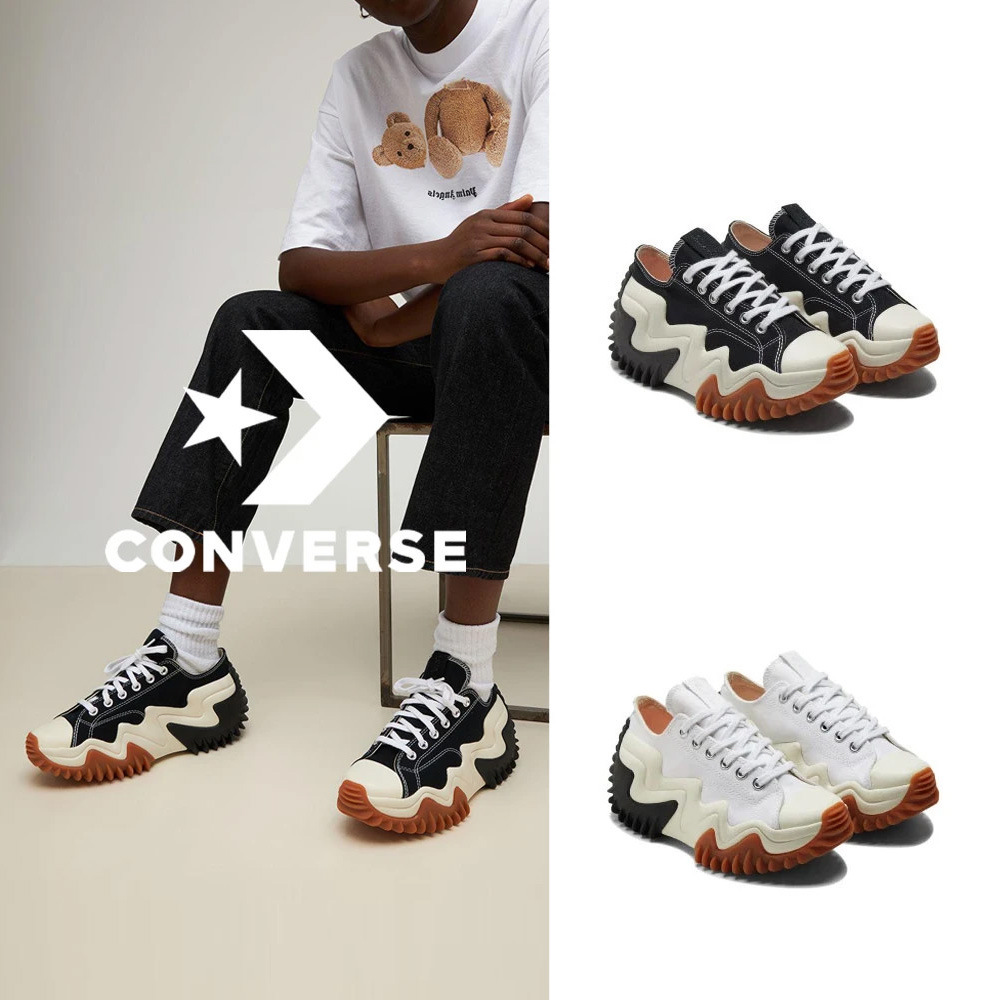 【CONVERSE品牌旗艦店】RUN STAR MOTION OX 低筒休閒鞋男鞋