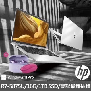 【HP獨家藍芽耳機/滑鼠組】Elitebook 645 G9 14吋輕薄商務筆電(R7-5875/16G/1TB SSD/Win11)