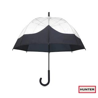 【HUNTER】經典透明鳥籠傘(藍黑色)