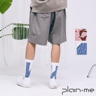 【plain-me】公路專輯 LANDING 中高筒休閒襪(男款/女款 共兩色 百搭長襪子)