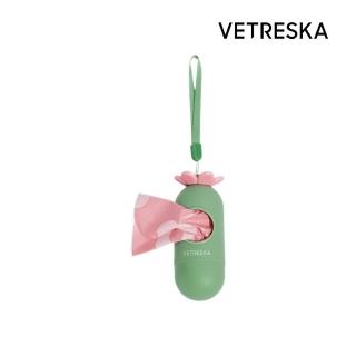 【Vetreska 未卡】花花拾便器套裝(外出撿便器 清潔好幫手)