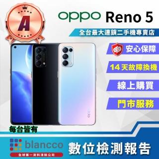 【OPPO】B級福利品 Reno5 8G+128G 智慧型手機(全機8成新)