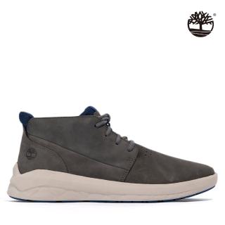 【Timberland】男款中灰色磨砂革GreenStride Bradstreet Ultra查卡靴(A42PN033)