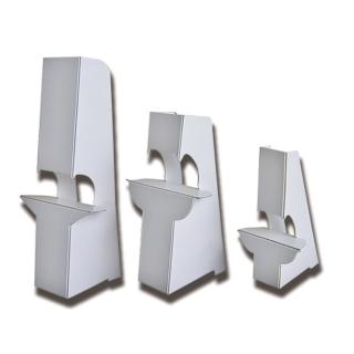 摺疊式紙腳架（高37公分x5入DIY立架）(紙立牌 簡易腳架 DIY 立架 展覽 陳列 DM 生活照 菜單 文宣品)