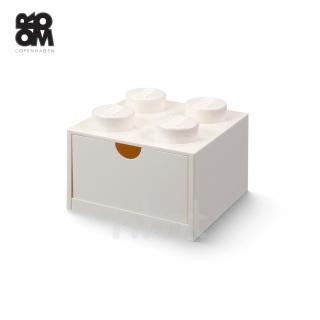 【LEGO 樂高】Room Copenhagen 4020 LEGO Brick Drawer 4 White 白色(樂高積木經典方塊四抽屜盒)
