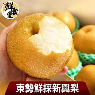 【鮮食堂】東勢鮮採新興梨2箱(5台斤±1.5% /箱/約6顆)