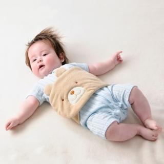 【日本妖精之森】嬰兒保暖肚圍 動物造型兩色(日本製 彈性成長肚圍)
