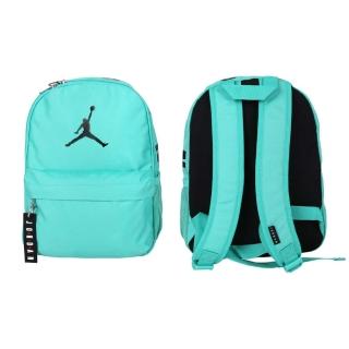 【NIKE 耐吉】JORDAN 小型雙肩後背包-雙肩包 肩背包 飛人喬丹 綠黑白(JD2213008TD-003)