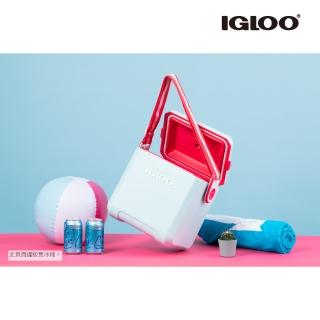 【IGLOO】TAG-ALONG TOO 系列二日鮮 11QT 冰桶 32820 棉花糖-桃(保鮮 保冷 露營 戶外 保冰 冰桶 餐 外送)