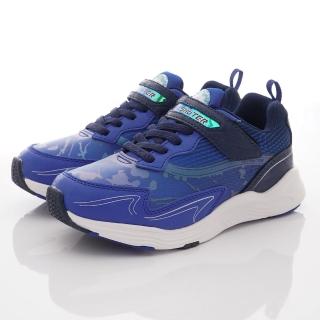 【MOONSTAR 月星】櫻桃家-炫技者-水系列運動款(SK00095藍-19-23cm)