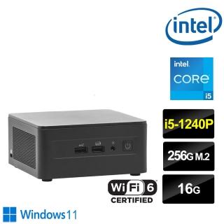 【Intel 英特爾】NUC平台i5十二核{光燄魔導W} Win11迷你電腦(i5-1240P/16G/256G M.2)