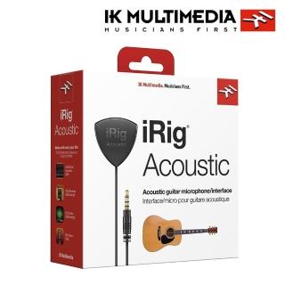 【IK Multimedia】iRig Acoustic 麥克風式民謠吉他 烏克麗麗 拾音器(原廠公司貨保固)