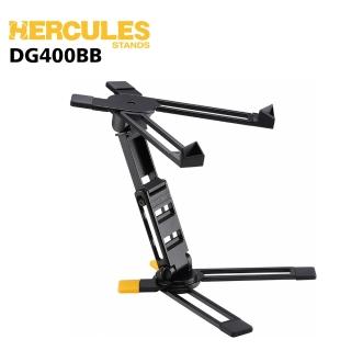 【Hercules 海克力斯】DG400BB 樂器專用 譜架夾具 可夾筆電/平板 附收納袋(全新公司貨)