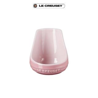 【Le Creuset】瓷器湯杓架(薔薇粉)