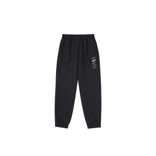 【FILA】KIDS 童平織長褲-黑色(1PNW-8907-BK)