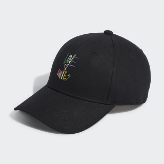 【adidas 愛迪達】運動帽 棒球帽 黑 CAP(HM2280)