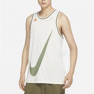 【NIKE 耐吉】背心 男款 運動背心 慢跑 籃球 白 DX6137-133