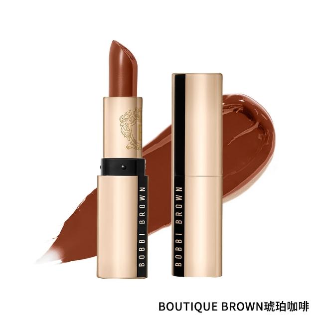 【Bobbi Brown 芭比波朗】金緻緞光唇膏3.5g(高級大勢微霧緞光唇)