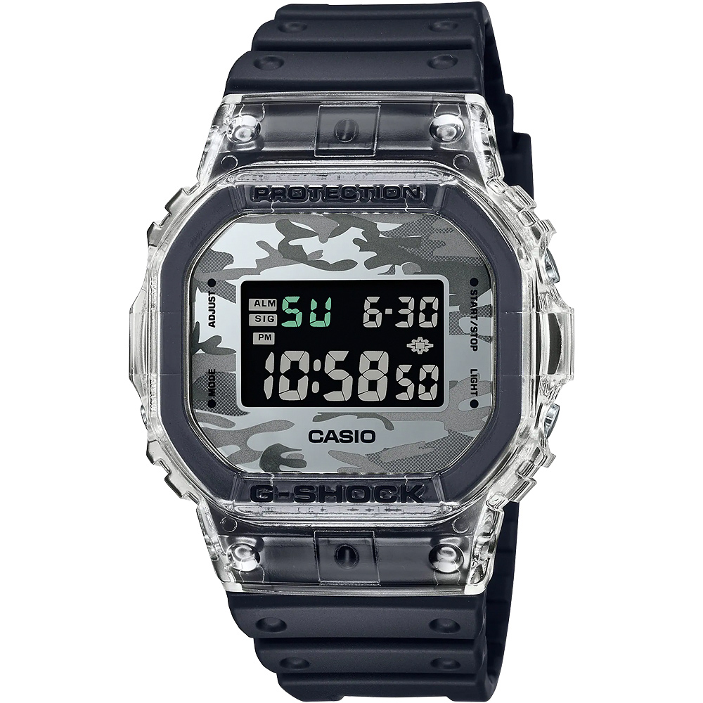 CASIO 卡西歐】G-SHOCK 青花瓷系列電子錶(DW-5600BWP-2) - momo購物網