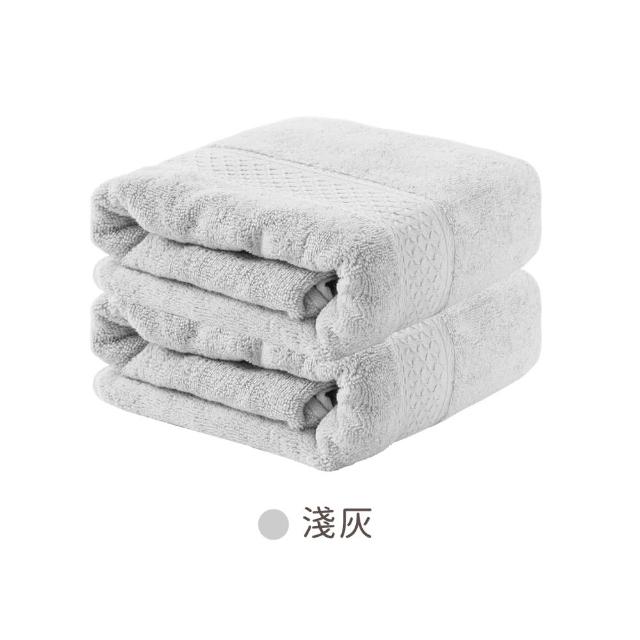【Incare】超優質高級100%純棉素色大浴巾_超值6入組