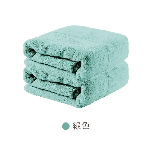 【Incare】超優質高級100%純棉素色大浴巾_超值6入組