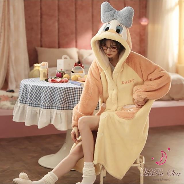 【Annita】交換禮物溫暖物語法蘭絨保暖睡袍居家服福袋(情侶款睡袍/1212交換禮物/保暖居家服/長袖/中大尺碼)