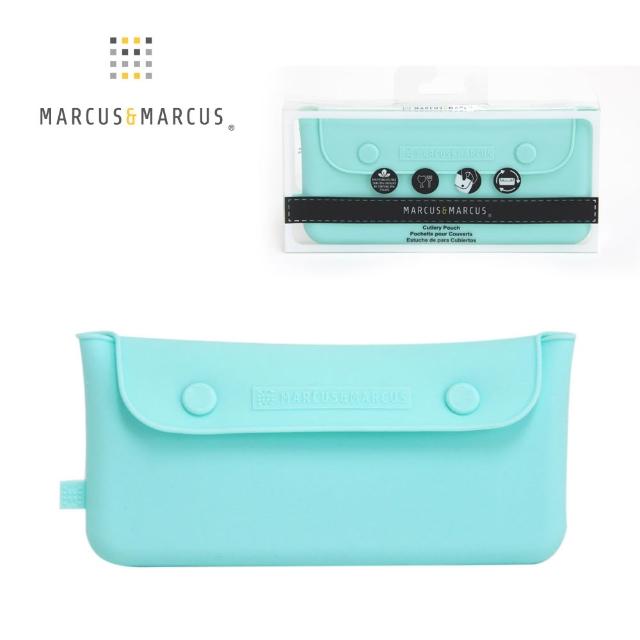 【MARCUS&MARCUS】輕巧矽膠餐具收納袋(多色可選)