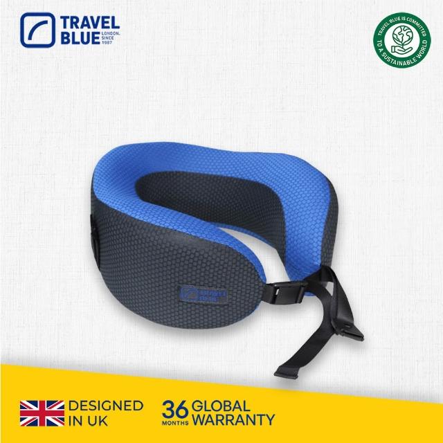 【Travel Blue 藍旅】涼感頸枕 涼感護頸枕 涼感飛機枕(3色任選)