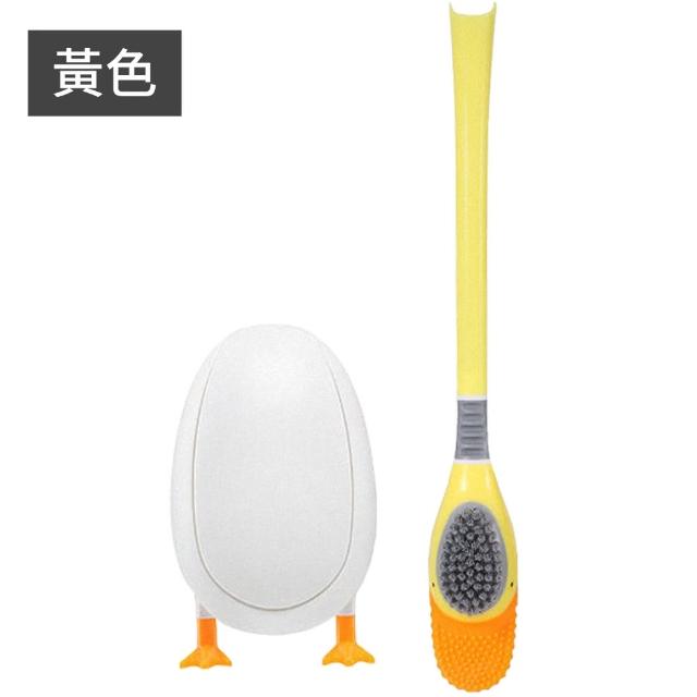 【E.dot】萬用零縫隙矽膠鴨子馬桶刷