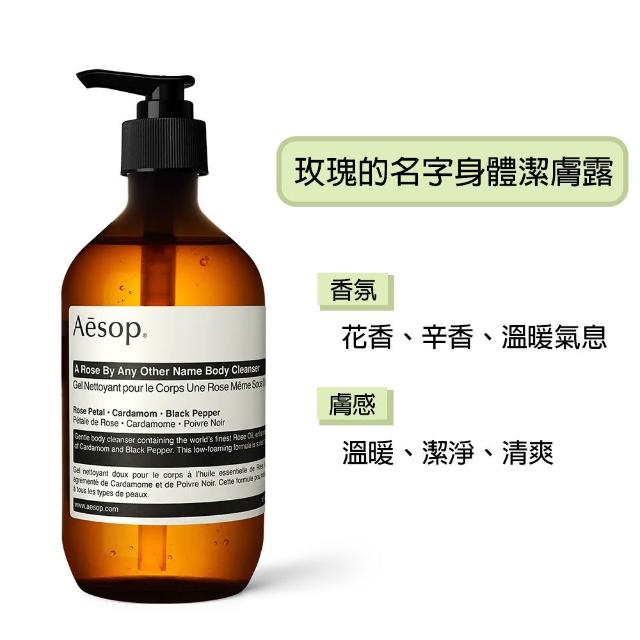 【Aesop】身體潔膚露/洗髮露500ml雙入組(多款任選)