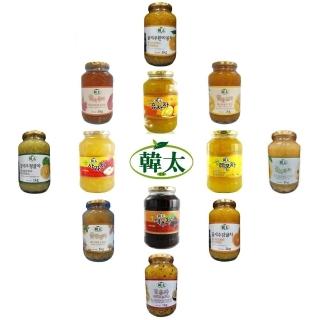 【韓太】蜂蜜風味茶1KG x4罐任選(本島免運費)