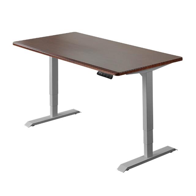 【FUNTE】Prime 4 旗艦款電動升降桌/三節式+ 150x80cm 四方桌板 八色可選(辦公桌 電腦桌 工作桌 書桌)