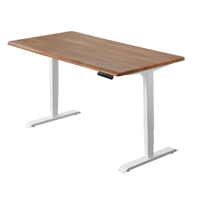 【FUNTE】Prime 4 旗艦款電動升降桌/三節式+ 150x80cm 四方桌板 八色可選(辦公桌 電腦桌 工作桌 書桌)